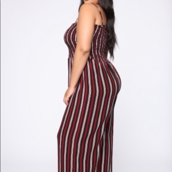 Ambiance smocked Jumpsuit - Picture 3 of 6